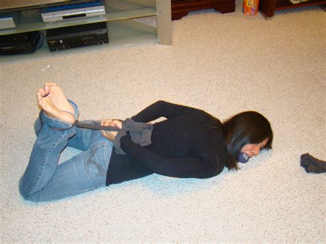 hogtied and gagged